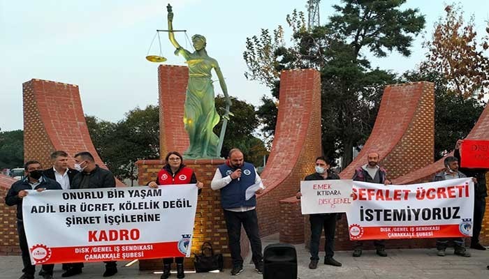 İşçiler vergide ve gelirde adalet istediler!