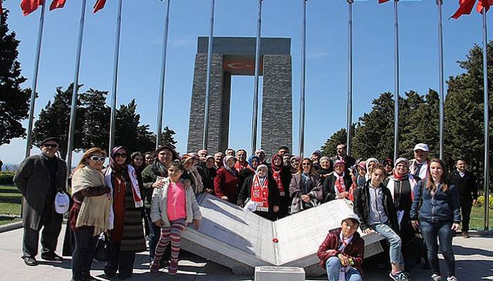 Şehit aileleri Çanakkale’de