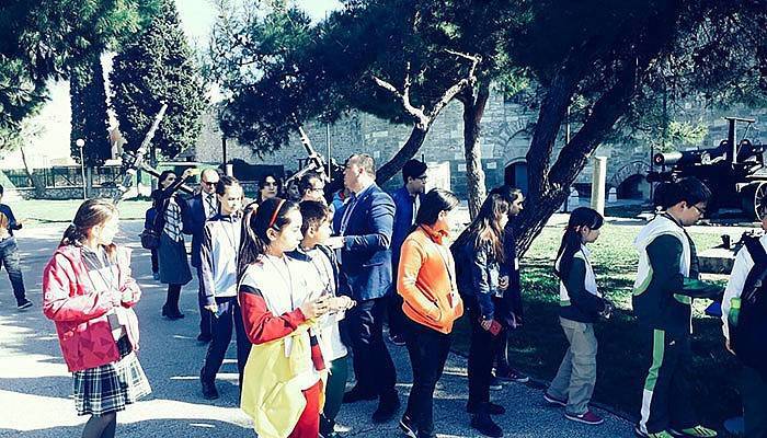 Öğrenciler Çanakkale’nin şifrelerini çözüyor