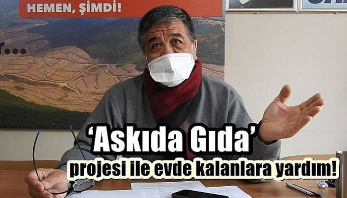 ‘Askıda Gıda’ projesi ile evde kalanlara yardım!