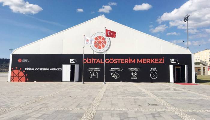 Dijital Gösterim Merkezinde 3 ayrı gösterim