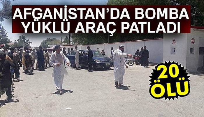 Afganistan'da patlama: 20 ölü