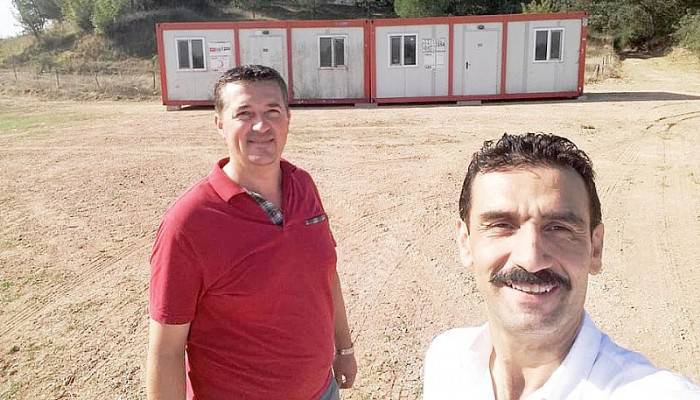 BAHÇELİ KÖYÜNDE ERZAK KABUL NOKTASI OLUŞTURULDU