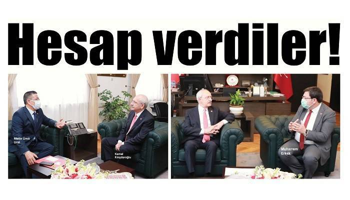 Hesap verdiler!