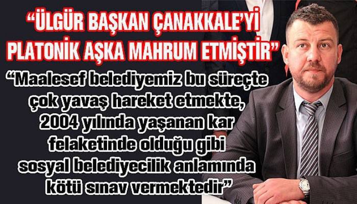 MHP’li Yalçın’dan belediyeye eleştiri!