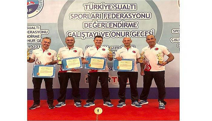 Gökçeadalı Milli Sporcu Onur Belgesi aldı
