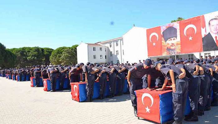 Ezine’de Erler Yemin Etti