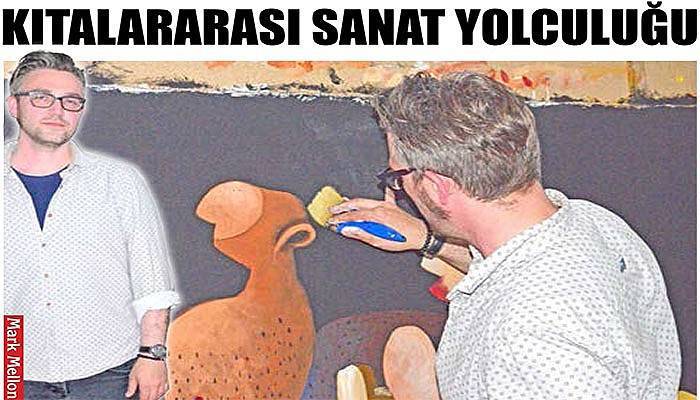 Eserlerini Çanakkale’de yapıyor Meksika’da sergiliyor