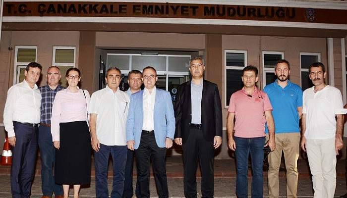  Turan'dan Çanakkale Emniyet Müdürlüğü'ne Ziyaret