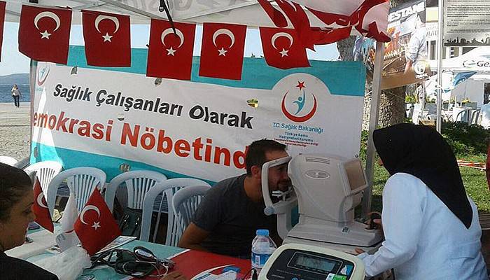 15 Temmuz Milli Birlik ve Demokrasi Gününde Stant Açtılar