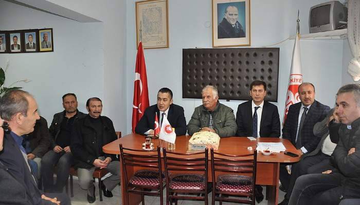 Aksoy muhtarlarla buluştu