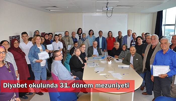 Diyabet okulunda 31. dönem mezuniyeti