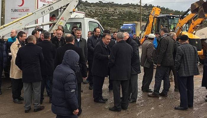Babaoğlu deprem bölgesinde