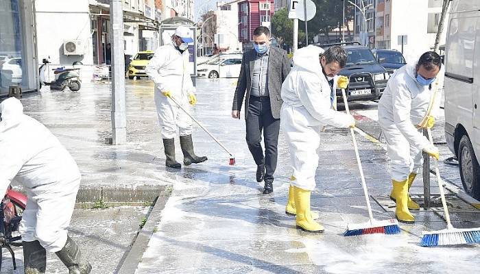 Biga Belediyesi’nden Dezenfekte Seferberliği