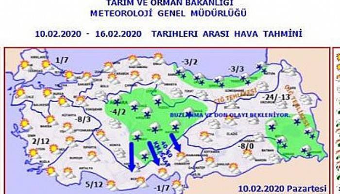 Çanakkale yağışlı havanın etkisi altına giriyor