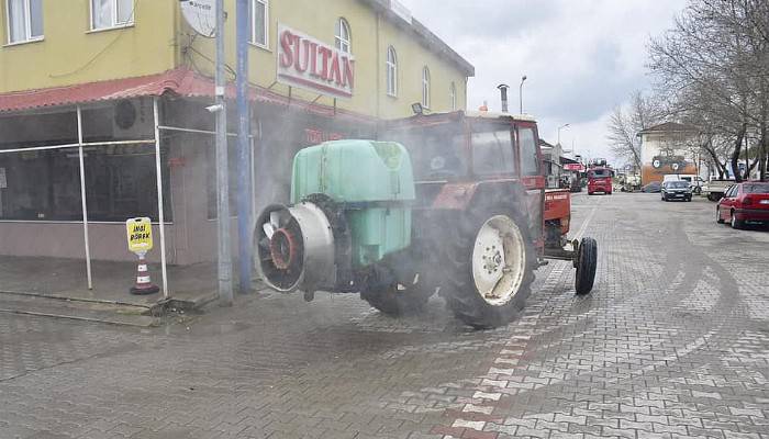 SANAYİ SİTESİ DEZENFEKTE EDİLDİ
