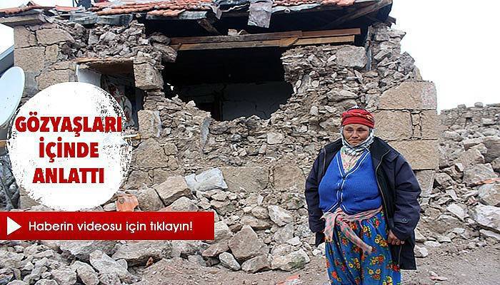 Depreme uykuda yakalandı