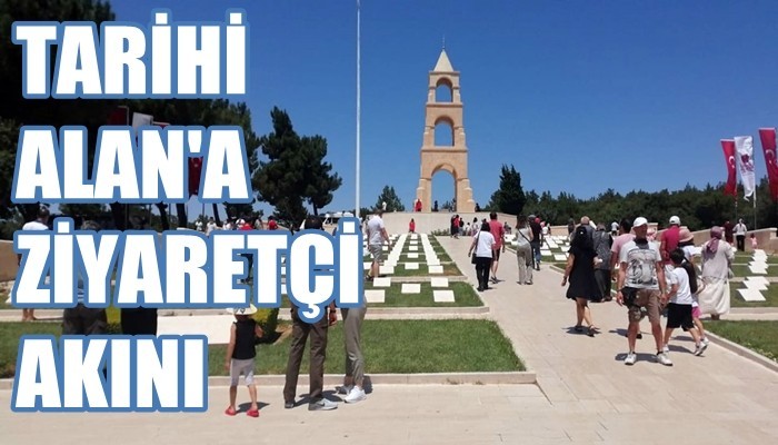 Tarihi Alan’a ziyaretçi akını