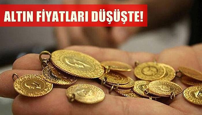 Altın fiyatları düşüşte!