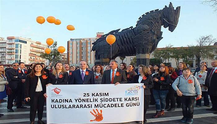 Çanakkale ‘Kadına Yönelik Şiddete Karşı’ yürüyecek