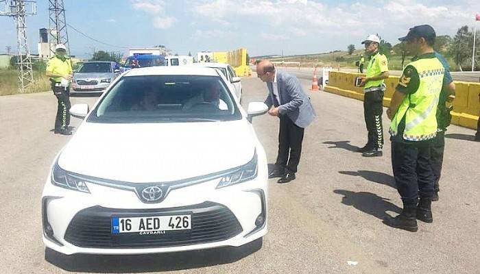 KAYMAKAM SÜRÜCÜLERE UYARILARDA BULUNDU