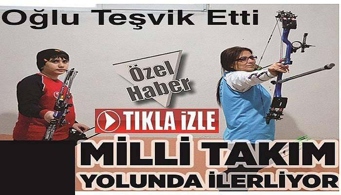 Hobi olarak başladığı okçulukta, hedef milli takım (ÖZEL HABER-VİDEO)