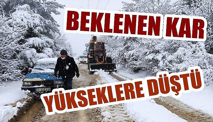 Beklenen kar yükseklere düştü!