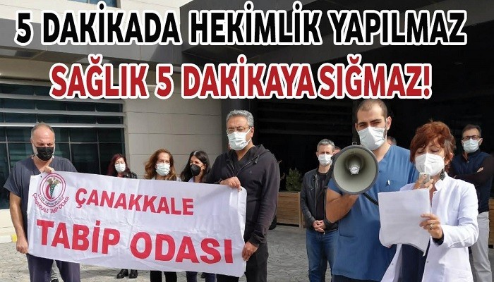 5 Dakikada Hekimlik Yapılmaz, Sağlık 5 Dakikaya Sığmaz!
