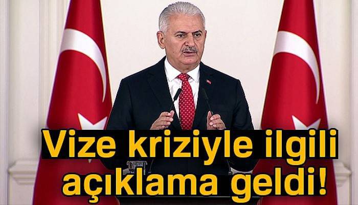 Vize krizinde kritik mesaj!