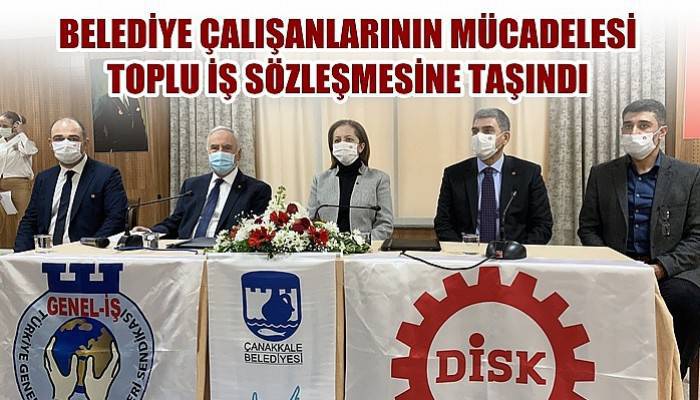 Belediye çalışanlarının mücadelesi toplu iş sözleşmesine taşındı