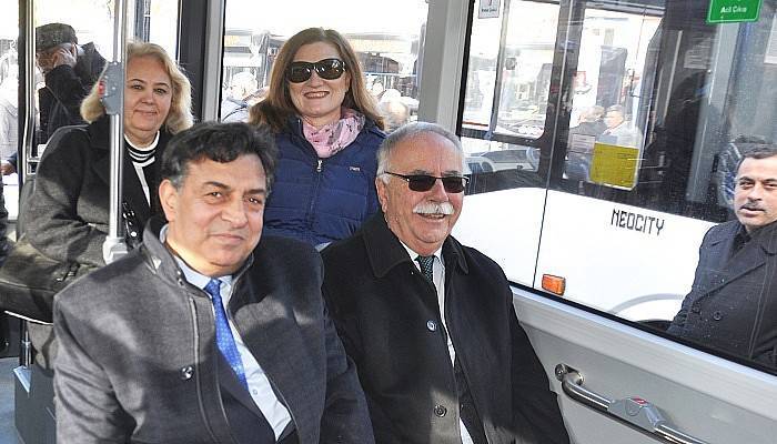 10 yeni otobüs hizmete başladı