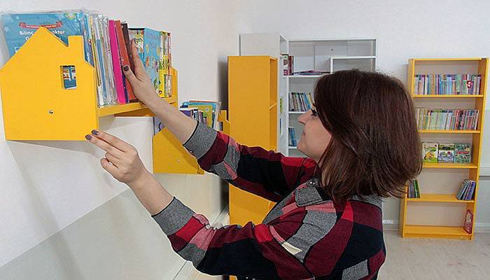 UEDAŞ'tan köy okullarına 9'uncu kütüphane