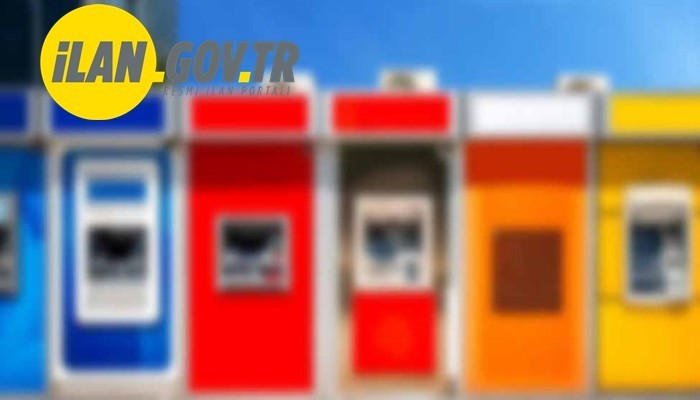ATM ALANI KİRAYA VERİLECEK