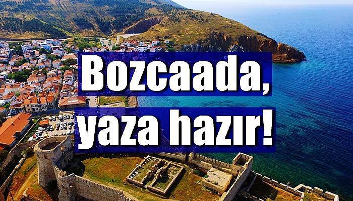 Turizm cenneti Bozcaada'da, konaklama tesisleri açıldı (VİDEO)