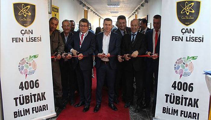 Çan’da TÜBİTAK fuarı