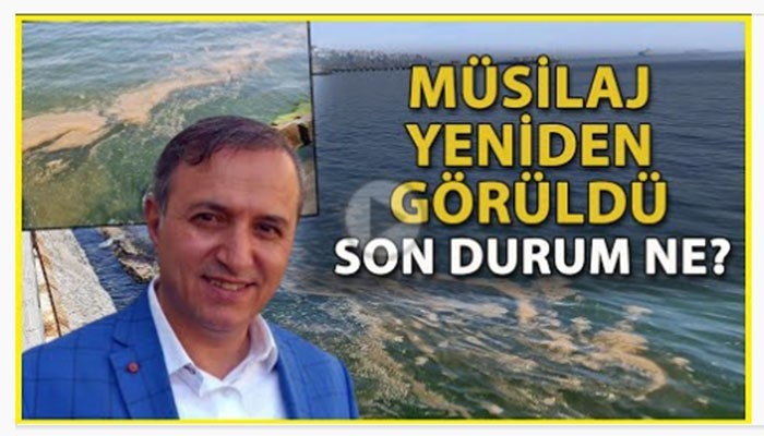 Marmara Denizi'nde Yeniden Görülen Müsilajın Nedenini Açıkladı (VİDEO)
