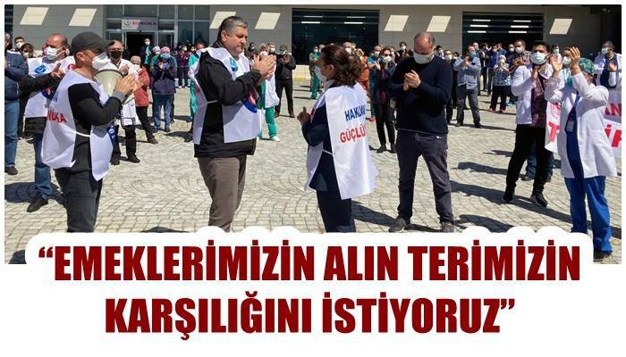 'Kırık bir kalp yakışmıyor sağlık çalışanlarımıza'