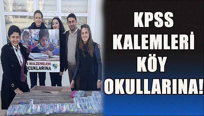 KPSS kalemleri köy okullarına gitti!
