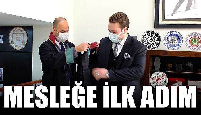 Cüppelerini giyerek mesleğe ilk adımı attılar