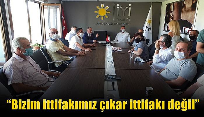 'Bizim ittifakımız çıkar ittifakı değil' (VİDEO)