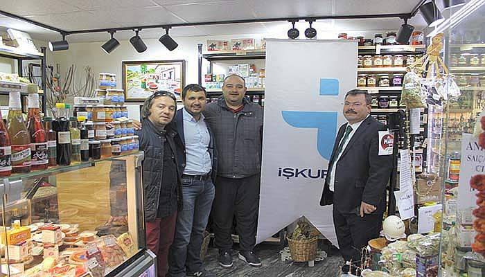 İŞKUR İl Müdürlüğü’nden yeni girişimcilere ziyaret