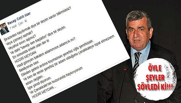 MHP'li Özer kime kızdı?