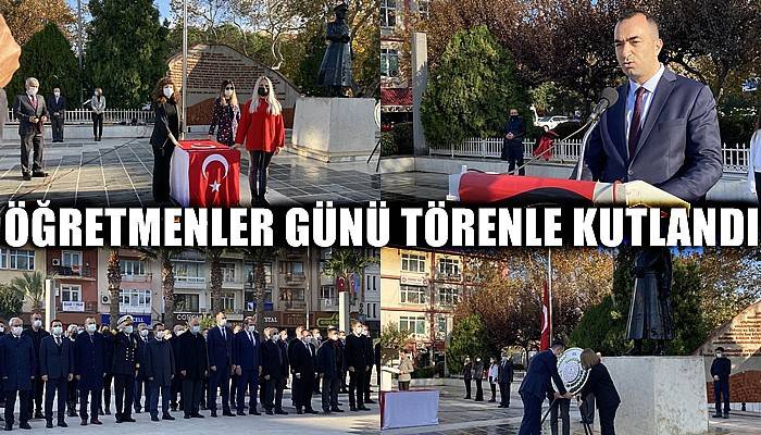 Öğretmenler Günü törenle kutlandı (VİDEO)