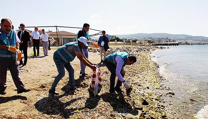 Tarihi tabya yükümlüler tarafından temizlendi (VİDEO)