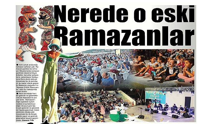 Nerede o eski Ramazanlar