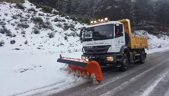 Karla mücadele çalışmaları devam ediyor
