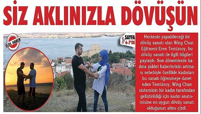 “Bırakın karşı taraf kaslarıyla dövüşsün, siz aklınızla dövüşün”