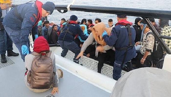 Çanakkale'de 49 kaçak göçmen yakalandı
