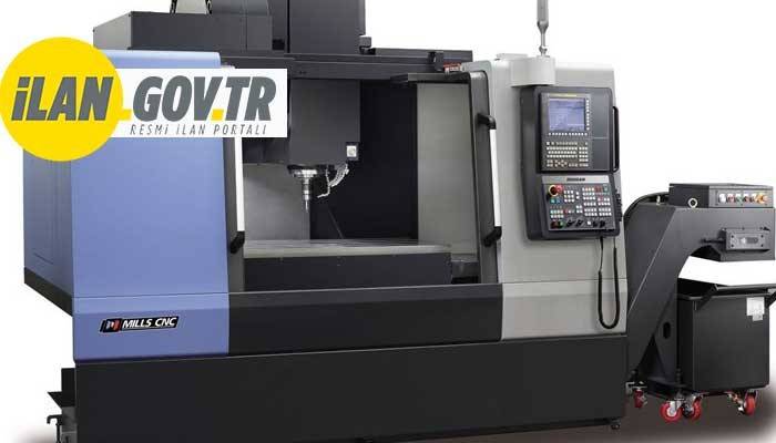 CNC DİK İŞLEME VE EKİPMANLARI ALINACAK