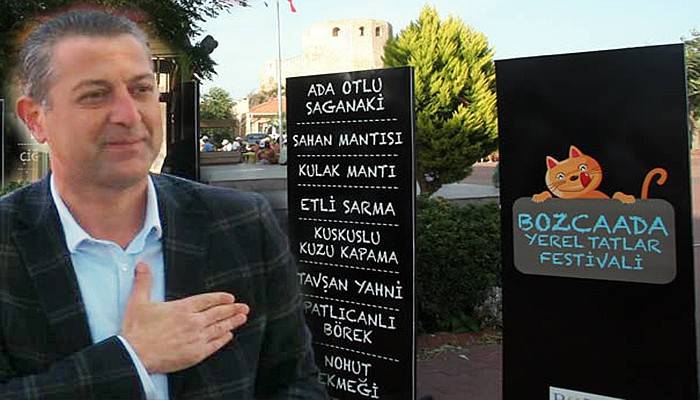 Bozcaada Yerel Tatlar Festivali’ni iptal etti!